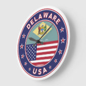 Grande Horloge Ronde Delaware (Angle)
