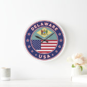 Grande Horloge Ronde Delaware (Maison)