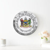 Grande Horloge Ronde Delaware (Maison)