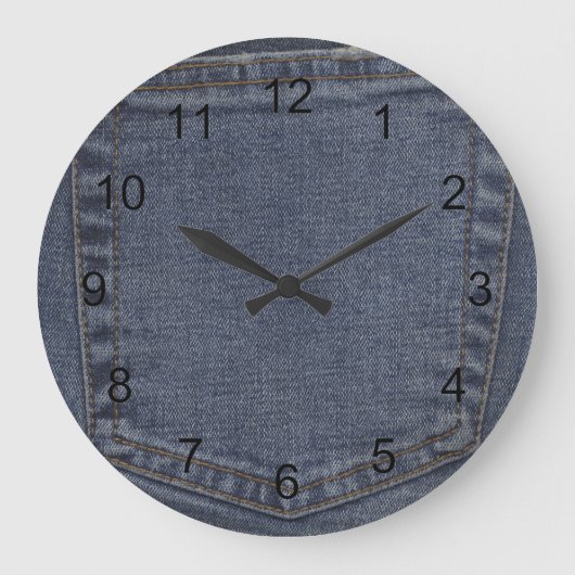 Grande Horloge Ronde Denim Pocket (Recto)