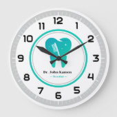 Grande Horloge Ronde Dentiste | Teeth Teethbrush (Recto)