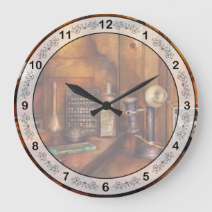 Grande Horloge Ronde Dentiste - Temps pour votre prochain rendez-vous
