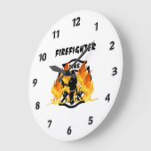 Grande Horloge Ronde Département des Flames (Angle)