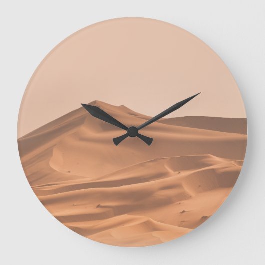Grande Horloge Ronde Désert, dune de sable (Recto)