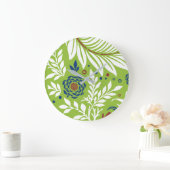 Grande Horloge Ronde Design floral 27 (Maison)