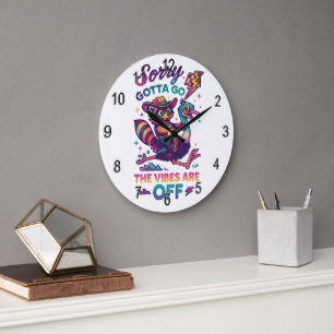 Grande Horloge Ronde Désolé, Allez...