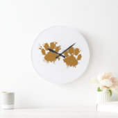 Grande Horloge Ronde Dessin animé (Maison)