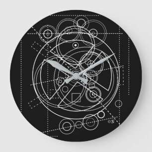 Grande Horloge Ronde Dessin du mécanisme antikythérien