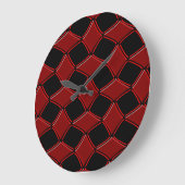 Grande Horloge Ronde Diamants (Angle)