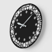 Grande Horloge Ronde Diamond infinity (Angle)