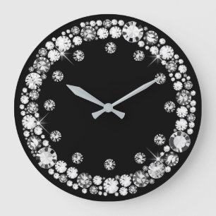 Grande Horloge Ronde Diamond infinity