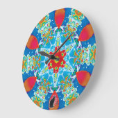 Grande Horloge Ronde Diatome Kaleidoscope (Angle)
