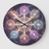Grande Horloge Ronde Die 7 Chakren´7 (Recto)