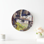 Grande Horloge Ronde Dimensions de curiosité (Maison)