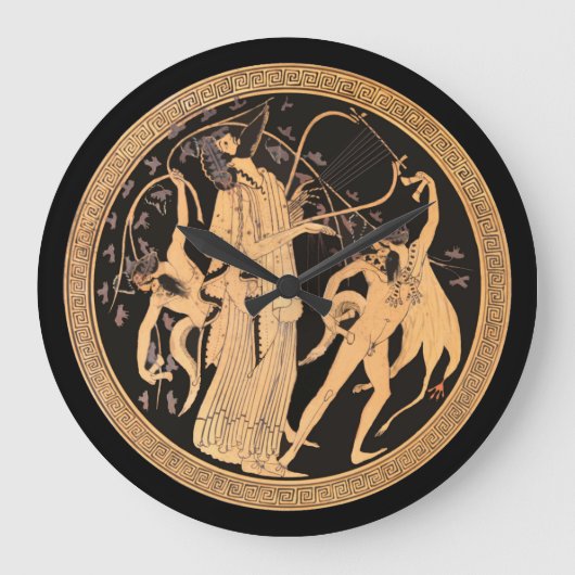 Grande Horloge Ronde Dionysus et les Satyrs (Recto)