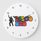 Grande Horloge Ronde Disco Dad Clock (Recto)