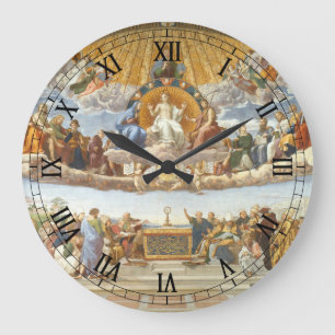 Grande Horloge Ronde Discussion du Saint Sacrement, Raphaël Sanzio