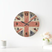 Grande Horloge Ronde Distressed (Maison)