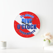 Grande Horloge Ronde Dive O'Clock (Maison)
