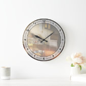 Grande Horloge Ronde Doctor - Optométriste - Ophtalmologistes exam room (Maison)