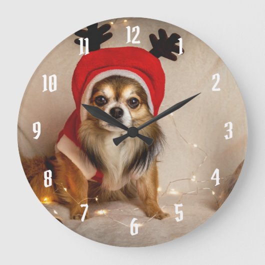 Grande Horloge Ronde Dog Deer (Recto)