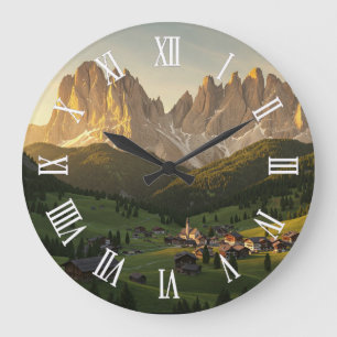 Grande Horloge Ronde Dolomites Italie Voyage