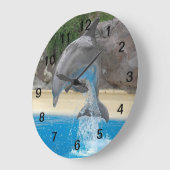 Grande Horloge Ronde Dolphine jump (Angle)