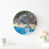 Grande Horloge Ronde Dolphine jump (Maison)