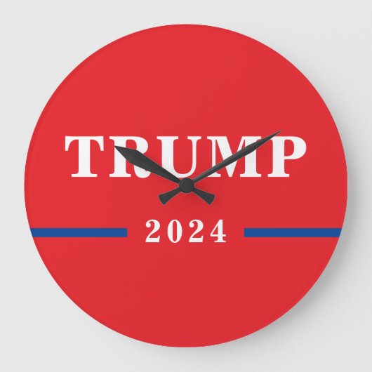 Grande Horloge Ronde Donald Trump 2024 (Recto)