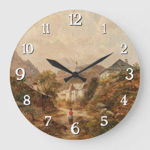 Grande Horloge Ronde Dorf - Emil Barbarini