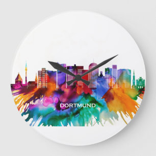 Grande Horloge Ronde Dortmund Skyline