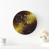 Grande Horloge Ronde Dossier d'or du Voyager (Maison)