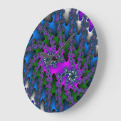 Grande Horloge Ronde Double éclatement (Angle)