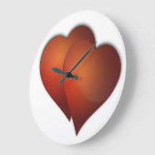 GRANDE HORLOGE RONDE DOUBLE LOVE (Angle)