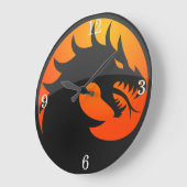 Grande Horloge Ronde Dragon (Angle)