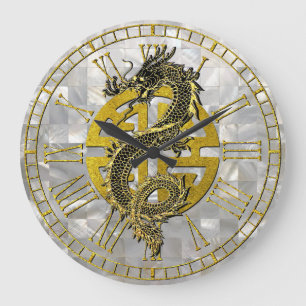 Grande Horloge Ronde Dragon Chinese