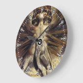 Grande Horloge Ronde Dragon Clock (Angle)