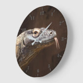 Grande Horloge Ronde Dragon de Komodo (Angle)