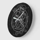 Grande Horloge Ronde Drawing d'Antikythera (Angle)