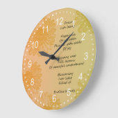 Grande Horloge Ronde Dream Poem (Angle)