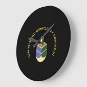 GRANDE HORLOGE RONDE DREIDELS AND MIRACLES OF HANUKKAH (Angle)