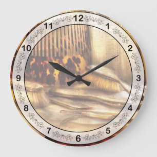 Grande Horloge Ronde Dresseur de cheveux - Implémentations de soins de