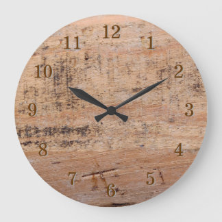 Grande Horloge Ronde Driftwood Picture.