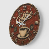 Grande Horloge Ronde Drink Coffee (Angle)