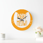 Grande Horloge Ronde _droit miaou ! (Maison)