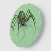 Grande Horloge Ronde Drôle Eau BizarreMelon Spider (Angle)