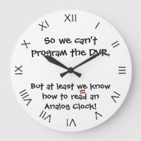 Drôle Je Peux Lire Une Plaisanterie D'Horloge Anal