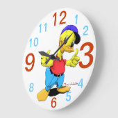 Grande Horloge Ronde Ducky (Angle)