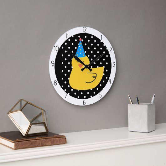Grande Horloge Ronde ducky duck  (Bureau)