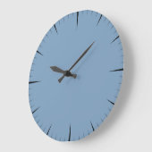 Grande Horloge Ronde Dusty Blue solid (Angle)
